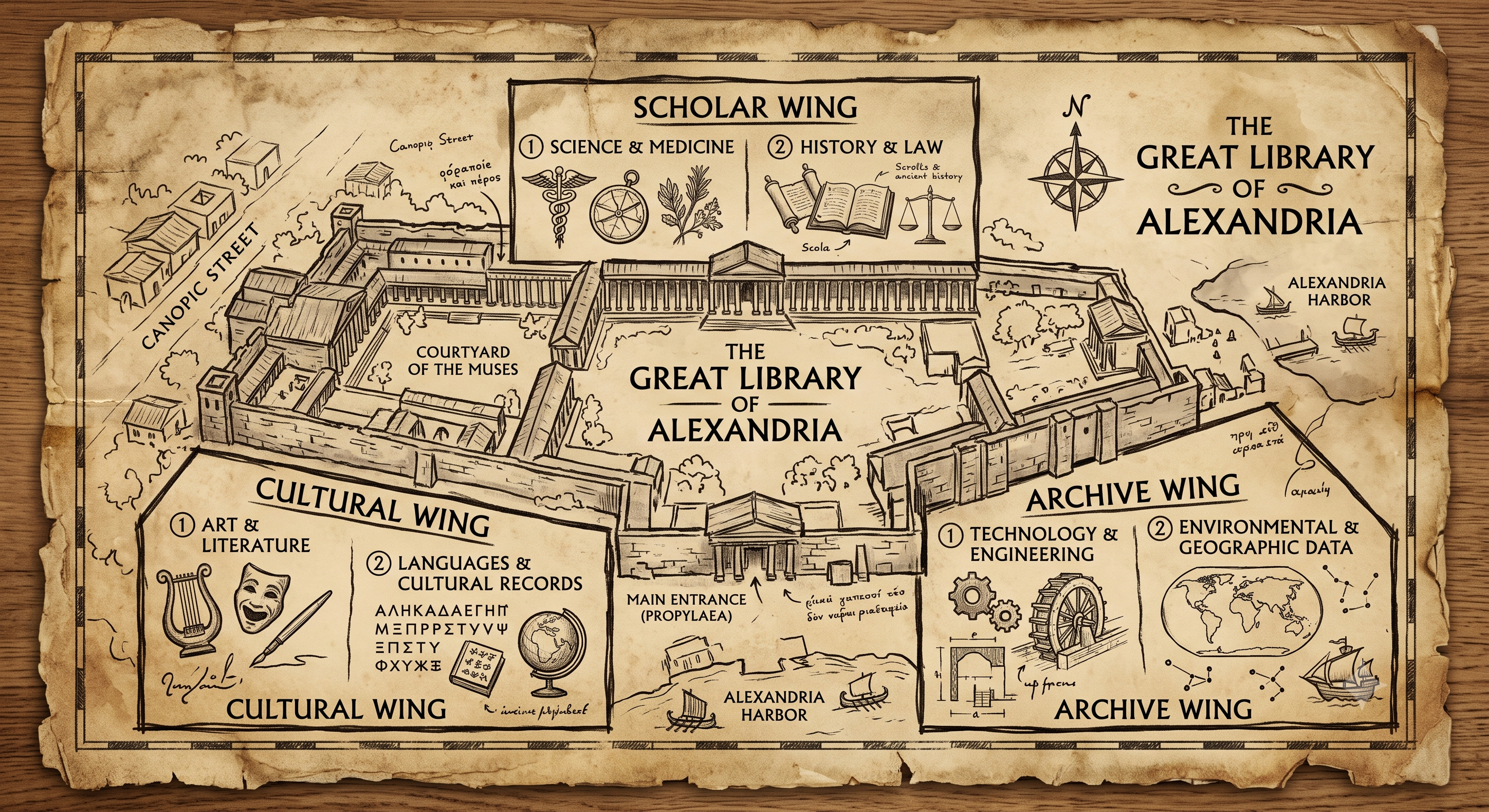 The Great Library of Alexandria